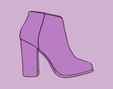 Coloring page Bootie Heel painted byAnia