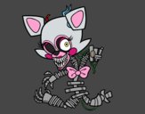 Coloring page Mangle from Five Nights at Freddy's painted byCarapherne