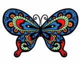 Coloring page Pretty Butterfly painted byKhaos