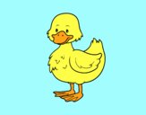Coloring page Ducky farm painted byAnia