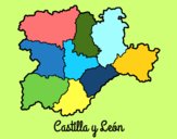 Coloring page Castile and León painted byryals4paws