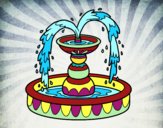 Coloring page Fountain painted byBoylover2