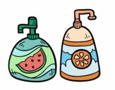 Coloring page Hand soaps painted byAnnanymas