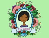 Coloring page  Tribute to all mothers painted byAnnanymas