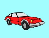 Coloring page Sports car painted byAnia
