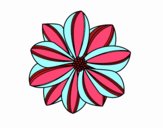 Coloring page Daisy flower painted byrandol9572