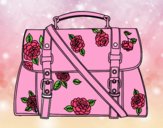 Coloring page Flowered handbag painted byBelzabell 