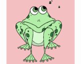 Coloring page Frog painted byfawnamama1