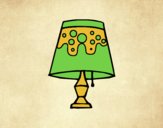 Coloring page Living room lamp painted byAnia