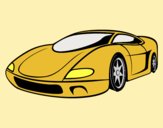 Coloring page Sport Car painted byAnia