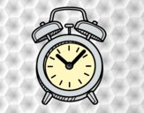 Coloring page Old alarm clock painted byAnia
