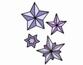 Coloring page Snowflakes painted byKhaos006