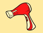 Coloring page A hairdryer painted byAnia