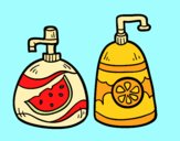 Coloring page Hand soaps painted byAnia
