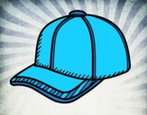 Coloring page Sport cap painted byAnia