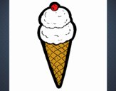 Ice-cream cornet