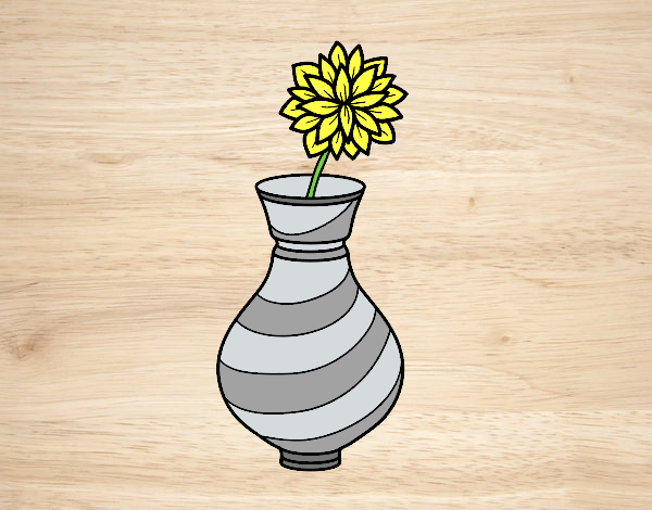 Chrysanthemum in a vase