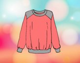 Coloring page Light sweatshirt painted bylorna