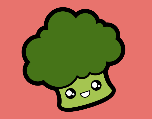Smiling broccoli
