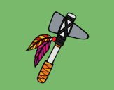 Coloring page Tomahawk painted byPiaaa