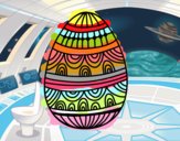 A decorated Easter Egg