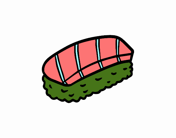 Salmon niguiri