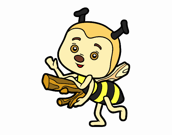 Bee waving