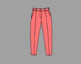 Coloring page Pleated trousers painted byLornaAnia