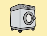 Coloring page A washing machine painted byLornaAnia