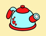 Coloring page Pressure teapot painted byLornaAnia