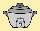 Coloring page Pressure cooking painted byLornaAnia