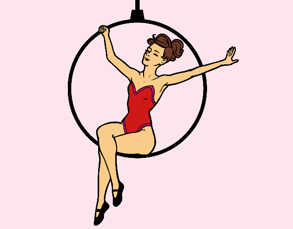 Trapeze woman