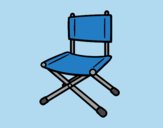 Coloring page Folding chair painted byAnitaR
