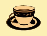 Coloring page Cup of coffee painted byAnitaR