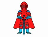 Knight with cape
