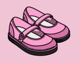 Coloring page Girl shoes painted byAnitaR