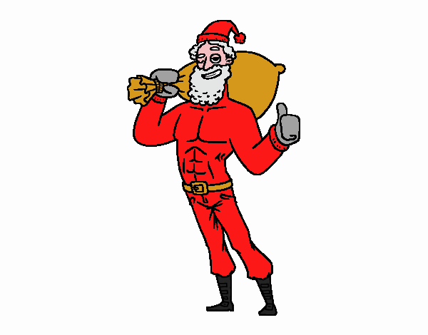 Strong Santa Claus