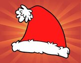 A Santa Claus Christmas hat