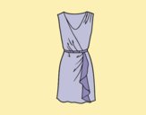 Coloring page Simple dress painted byLornaAnia