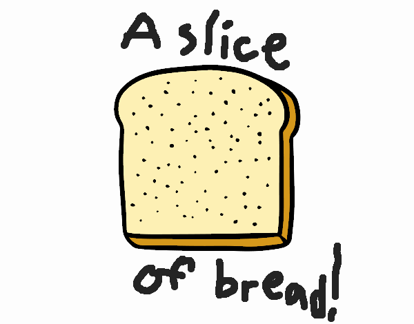 A slice of bread