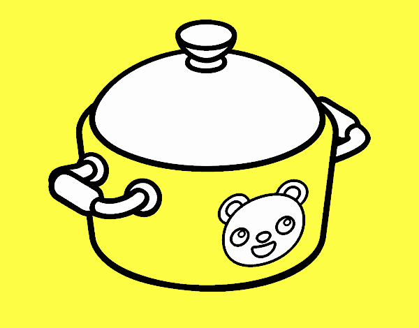 A cooking pot