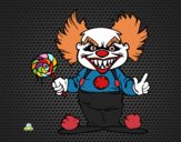 Diabolical clown