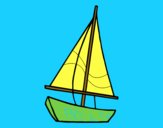 A sailing boat