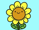 A smiling flower