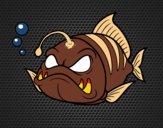 Horned lantern fish