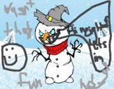Evil snowman