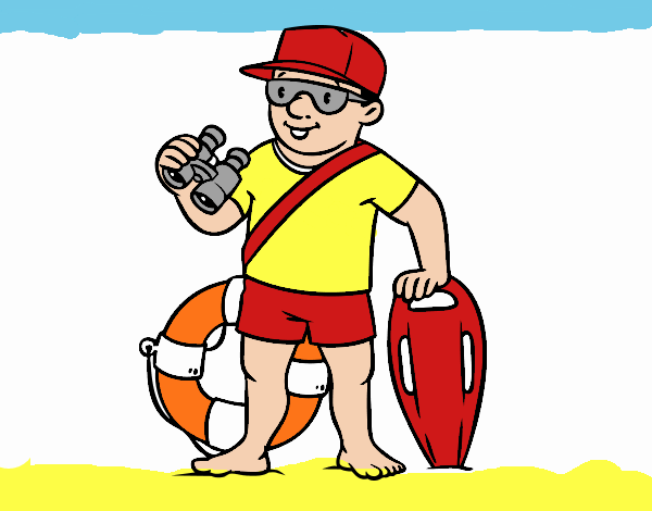 A lifeguard