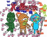 Some monsters for Halloween