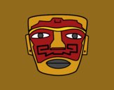 Aztec ancestral mask