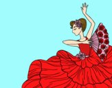 Flamenco woman
